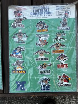 NFL Tasmanian Devil Football Magnets