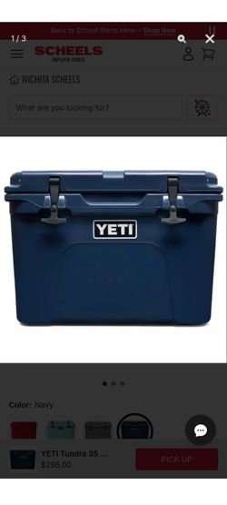 Yetti tundra 35qt cooler