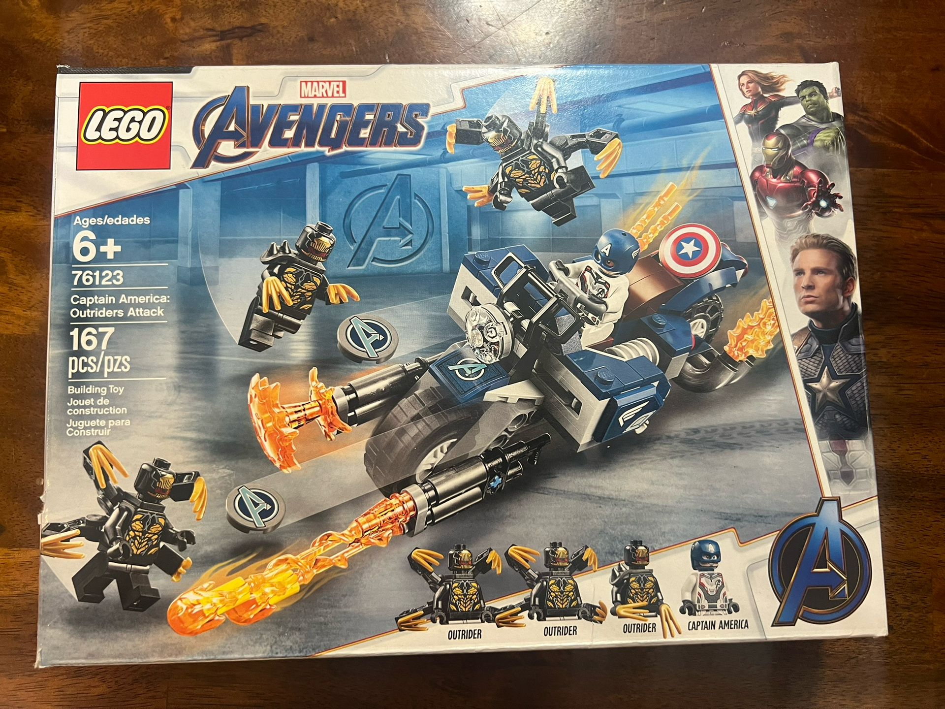 Marvel Avenger Lego: Captain America 76123 