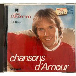 Richard Clayderman ‎– Chansons D'Amour Rca Delphine CD 1986 Music