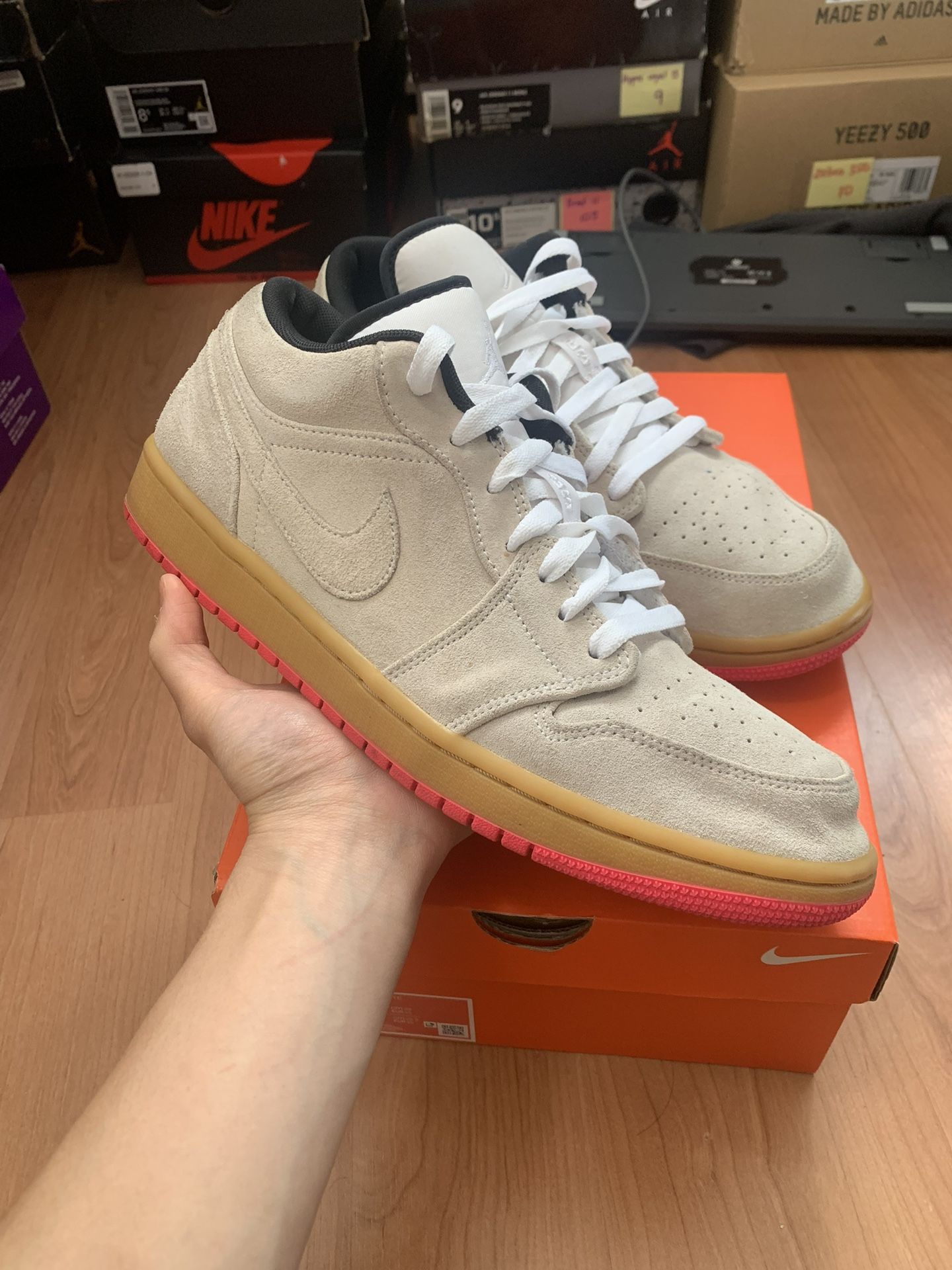 Jordan 1 Low White Gum