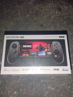 Backbone Pro Black Controller: USB-C & Bluetooth Game Controller for Android & iPhone