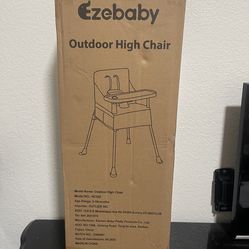 Outdoor High Chair