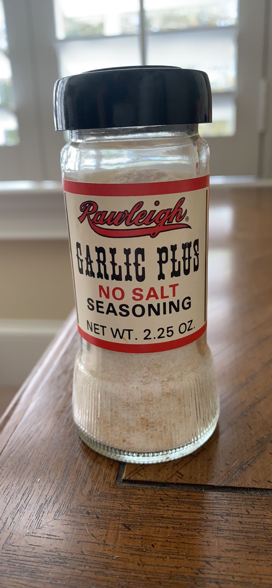 Rawleigh Vintage Garlic plus no salt seasoning