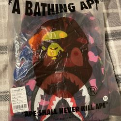 Brand New WGM Bape hoodie Full Zip