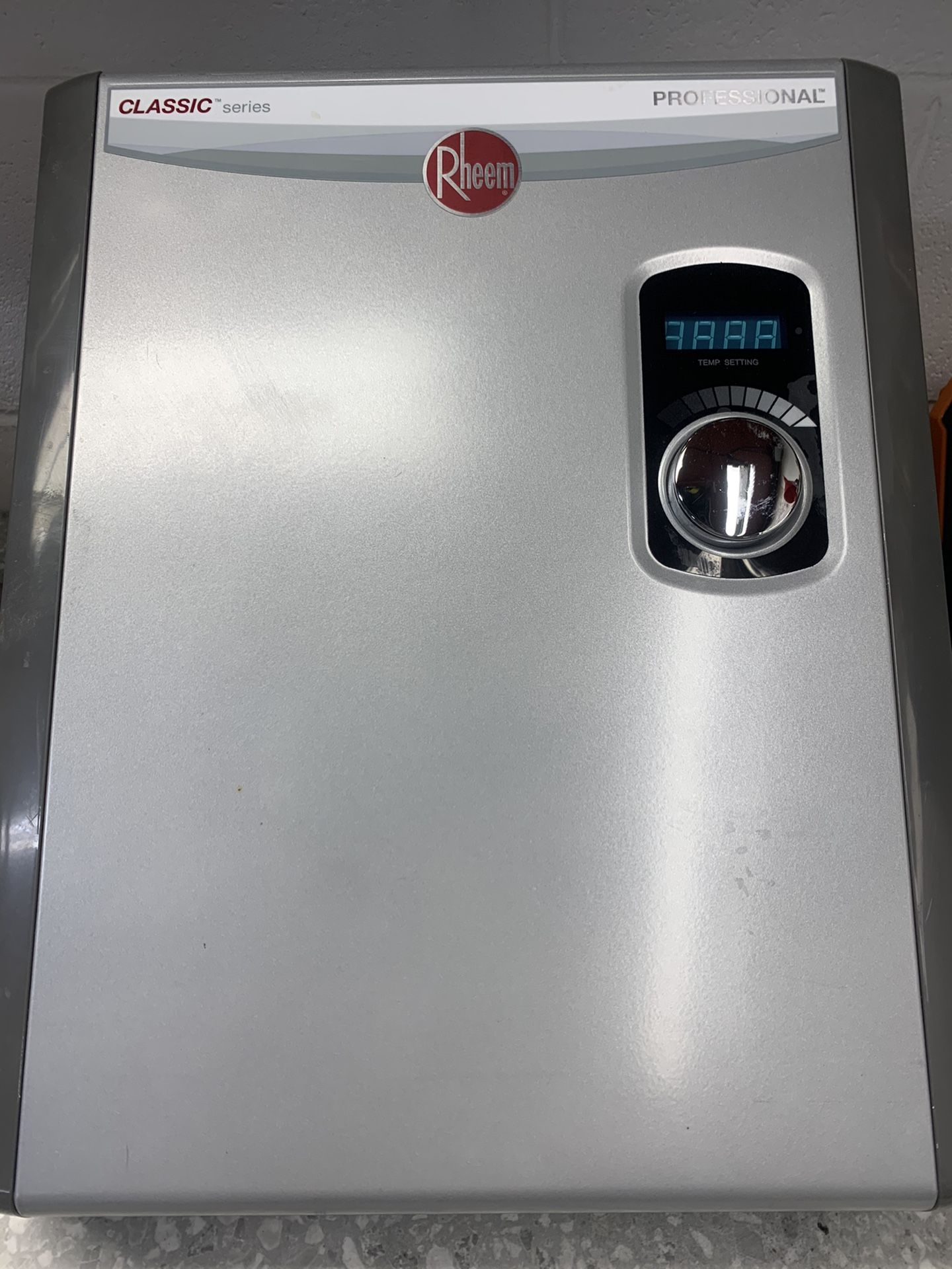 Electric hot water heater Rtex-18- new price $425