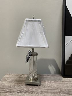 22” table lamp by Waterford crystal. Small- 22” x 9”. Retails $475. Our price $215 + sales tax