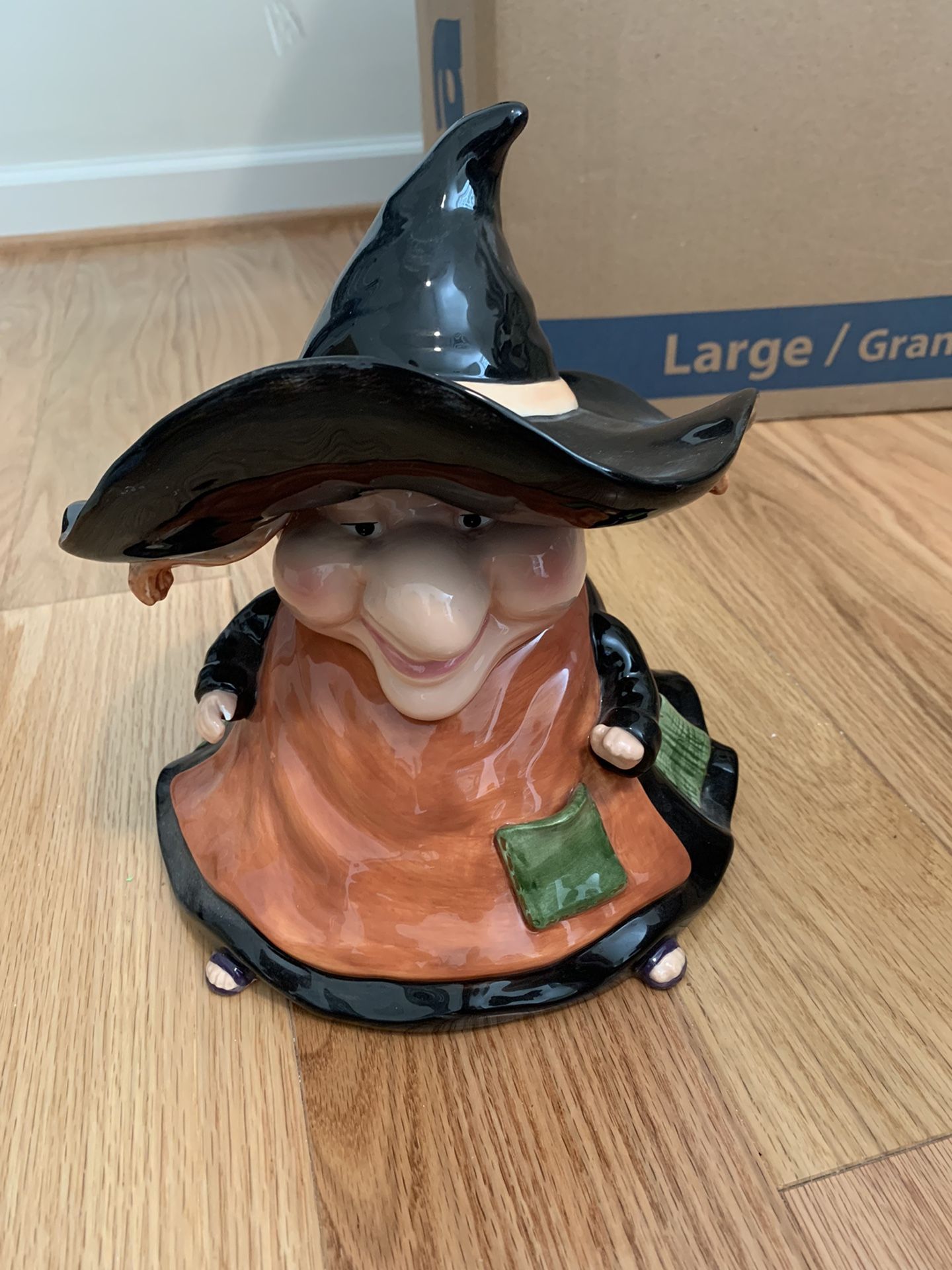 Halloween Witch Cookie Jar