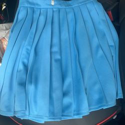 Nwt Womens Adidas Xs Blue Skirt 