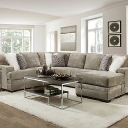‼️Sale‼️Delta Sectional Sofa (2 Colors) 137″W x 87″D x 38″H