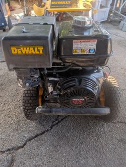 DeWalt 3800 psi pressure washer