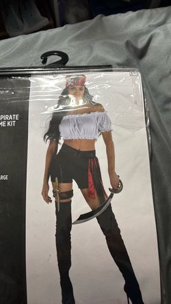 Women's Pirate Costume Kit Large
