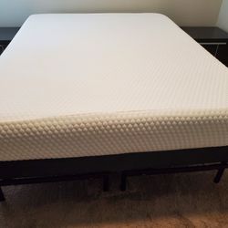 QUEEN MATTRESS, BOX SPRING, & FRAME