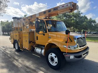 2012 International Bucket Truck Bucket Truck