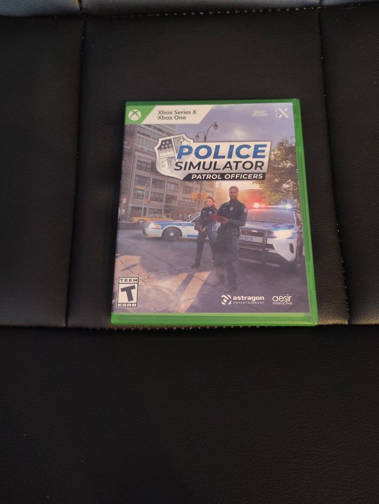 Police Simulator Xbox One/Series X - No Scratches
