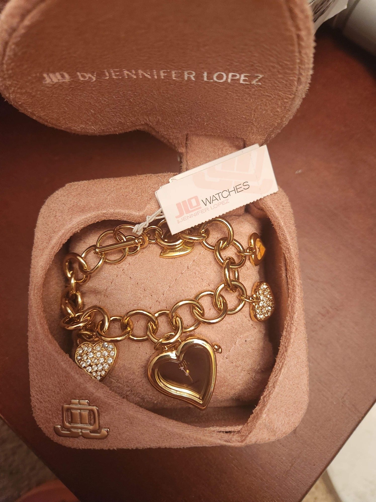 JLo Watch Charm Braclet