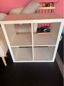 Storage cube white