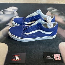 Blue Vans 