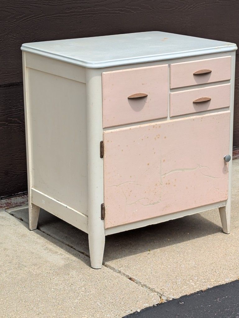vintage cabinet CASH ONLY