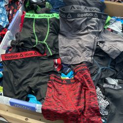 Reebok Hanes Fruit Of The Loom Jockey Men’s Kids Boxers Briefs Underwear BRAND NEW $1 PAIR