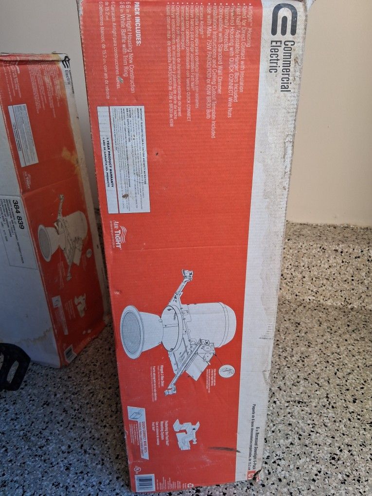 Commercial Electric Air Light Housing