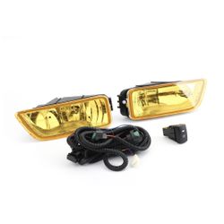 Yellow Lens Fog Lights + Switch For 2003-2007 Honda Accord / 2004-2008 Acura TL