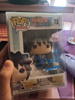 Signed Sasuke funko pop