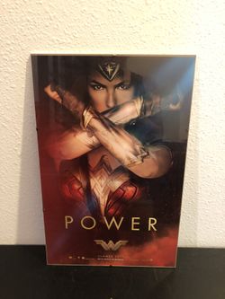 Wonder Woman picture 17” x 11”