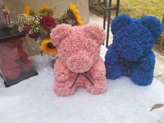 Rose Teddy Bears 💙💝