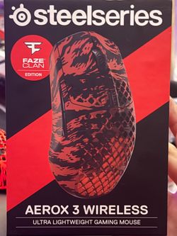 SteelSeries Aerox 3 Faze Edition Gaming Mouse