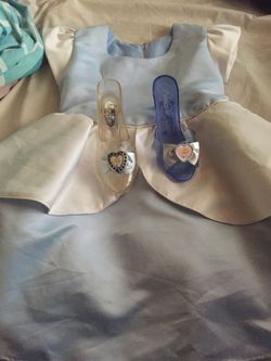 Cinderella custom made costume size 4/5