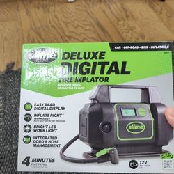 Slime Deluxe Digital Tire Inflator