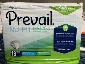 Size Large Diaper Prevail Brand. New 