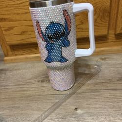 New Rhinestone stitch 40 oz Tumbler