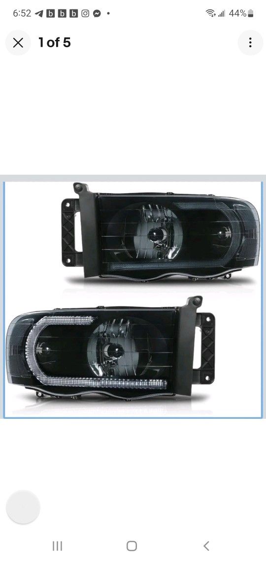 🔥 BRAND NEW Chevy Express / GMC Savana Headlights (2003–2019) – Pair
