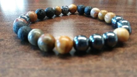Crazy agate Sagittarius braclet