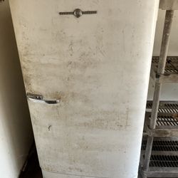 General Electric Vintage Refrigerator 