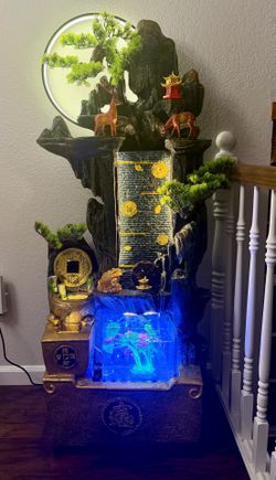 Big Water Fountain Hight 52” Length 24” Width 12”