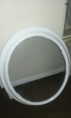 Oval mirror