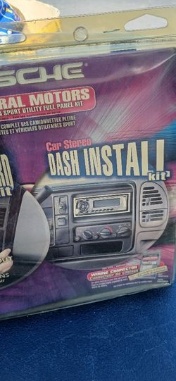 Dash Car Stereo Installed Kit