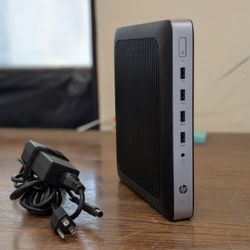 HP ThinClient T630 Mini Desktop PC Computer with Power Brick *No Storage / OS*