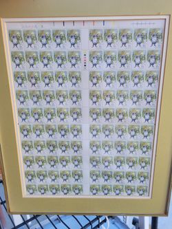 New Stamps Page In Frame 