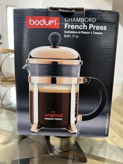 Bodum Chambord 17oz Plastic French Press Coffee Maker