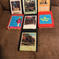 Country Music 8 TRACK TAPES (7)