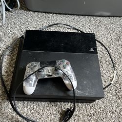 PS4 with light up controller