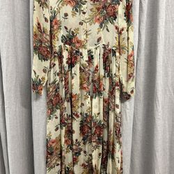Vtg Jasmine Dress Sheer 