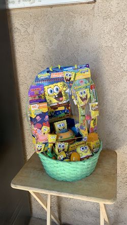SPONGEBOB SQUAREPANTS EASTER BASKET