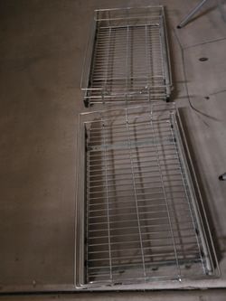 Pre-owned pullout Cabinet Drawers 14" X 22"