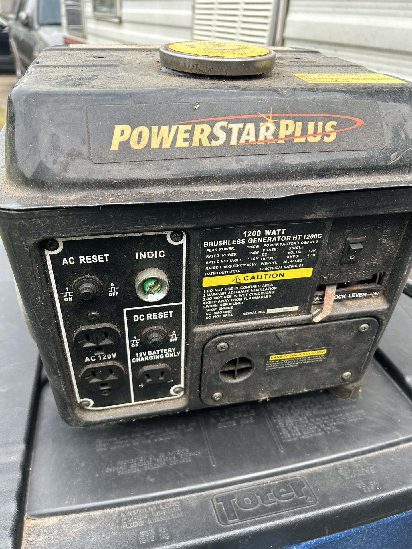 PowerStar Plus Generator As Is