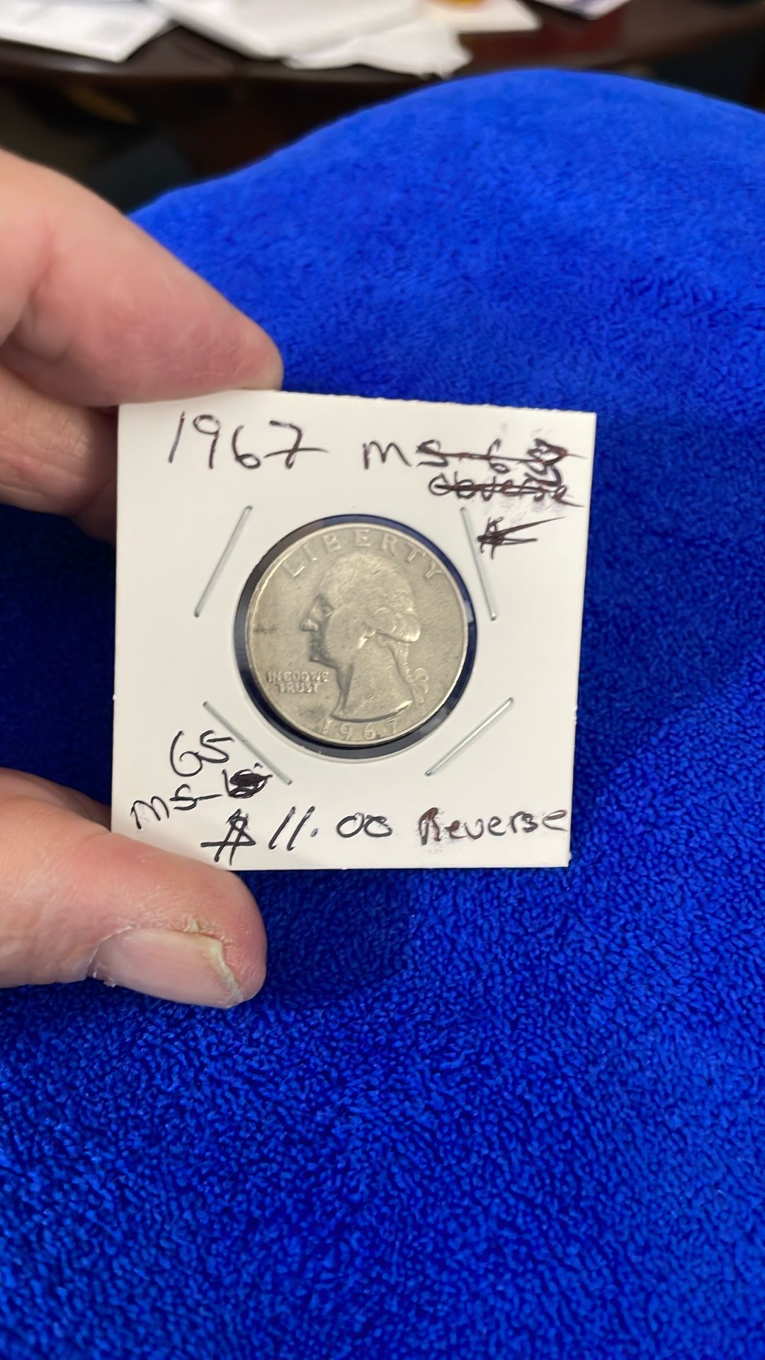 1967 Liberty Quarter